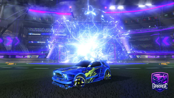 A Rocket League car design from Nikkkkkkkkkko