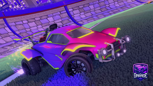 A Rocket League car design from Lucaeujskdjejnr