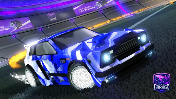 A Rocket League car design from NetfishHun