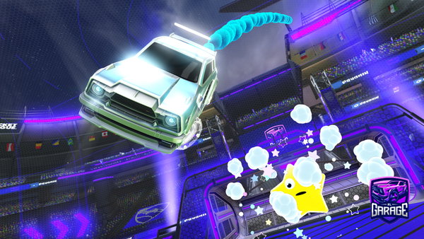 A Rocket League car design from ItsyoboyJay