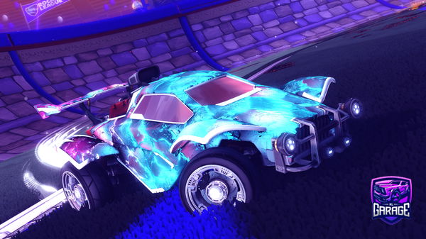 A Rocket League car design from Sledgehammer0111