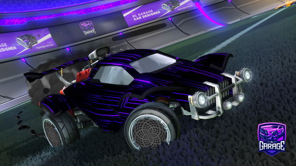 A Rocket League car design from unluckyy