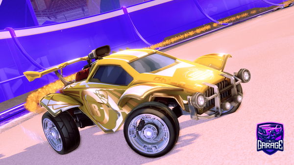 A Rocket League car design from ShpeckyBen