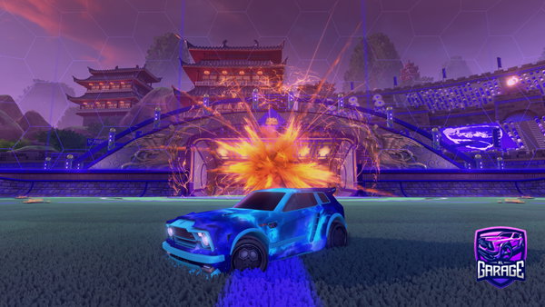 A Rocket League car design from EEZAKZ