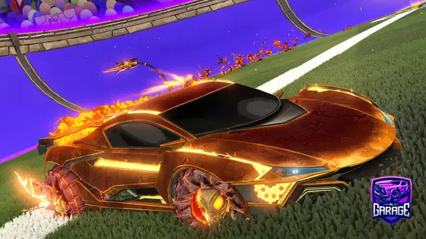 A Rocket League car design from Kuroshing