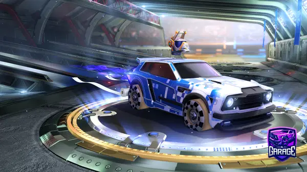 A Rocket League car design from ST0P_SL33P1NG