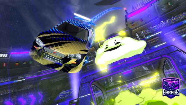 A Rocket League car design from Speedy441006