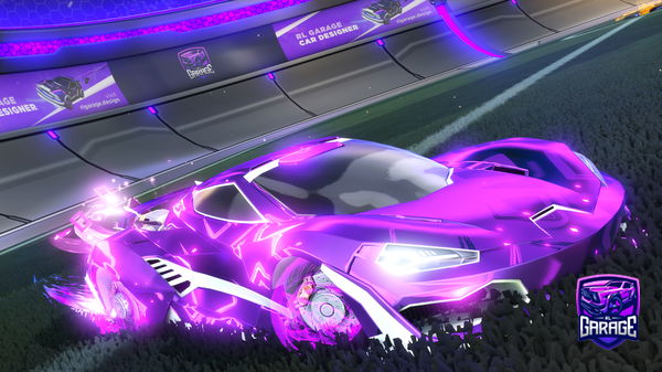A Rocket League car design from DarkWolf_Justin7