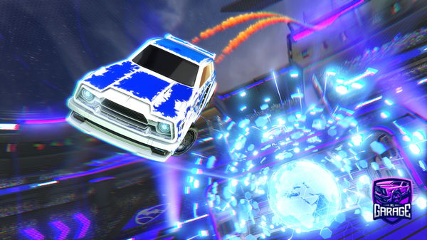 A Rocket League car design from Deangardo