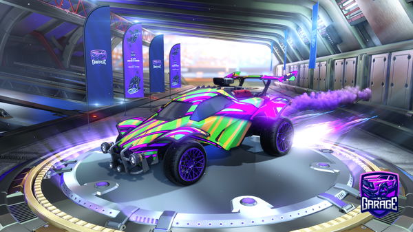 A Rocket League car design from Dxgital
