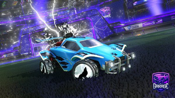 A Rocket League car design from trixity