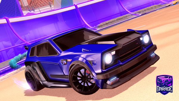A Rocket League car design from Zmywaak