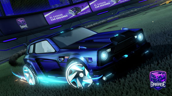 A Rocket League car design from GWsharky28