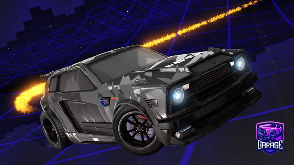 A Rocket League car design from Kyleth