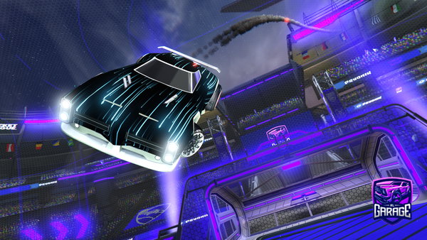 A Rocket League car design from flash1927