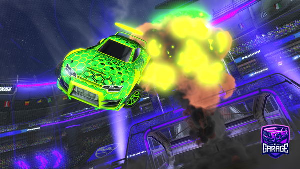 A Rocket League car design from cantattami_su_ig