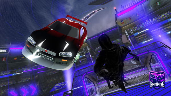 A Rocket League car design from gameslinga