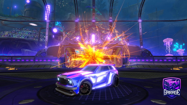 A Rocket League car design from uabo_grande