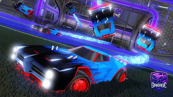 A Rocket League car design from Djcosmo