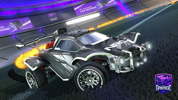 A Rocket League car design from -GHXSTLY-