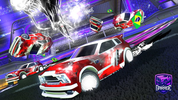 A Rocket League car design from felipecr1st1ano