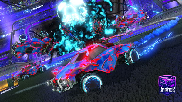 A Rocket League car design from GlacialxInferno