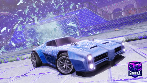 A Rocket League car design from MattiaRem0907