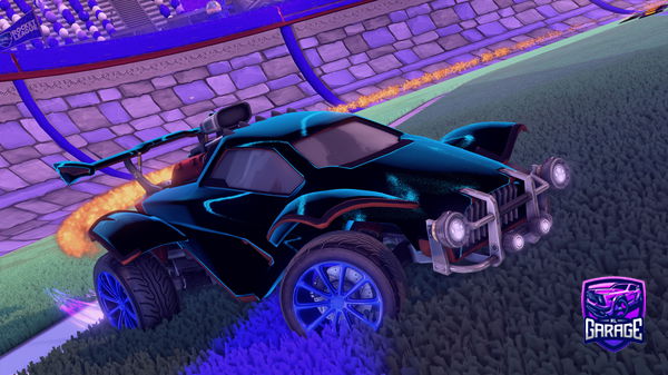 A Rocket League car design from Tripplestrxke540