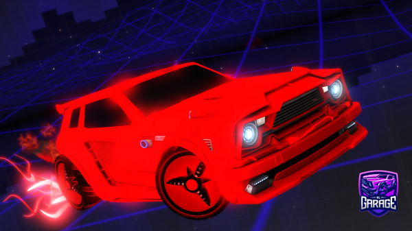 A Rocket League car design from Jayden0531