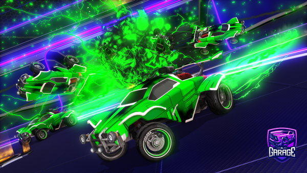 A Rocket League car design from xiw