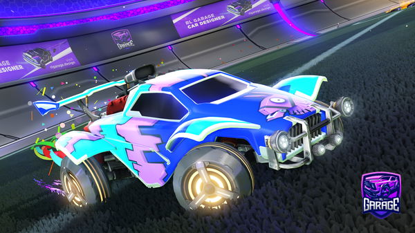 A Rocket League car design from BFK_reaperXrz
