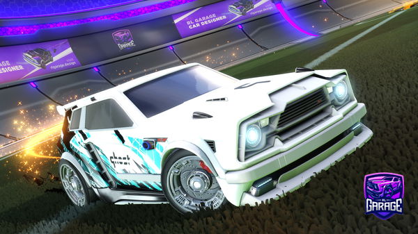 A Rocket League car design from Nathan_cev12