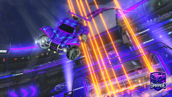 A Rocket League car design from Fashes
