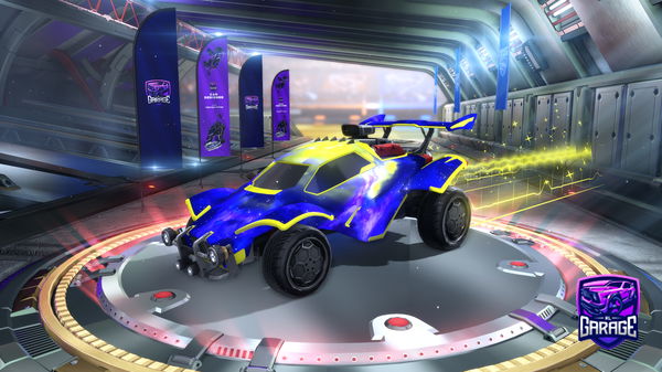 A Rocket League car design from Boi_Wonder29