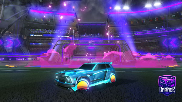 A Rocket League car design from Alivart