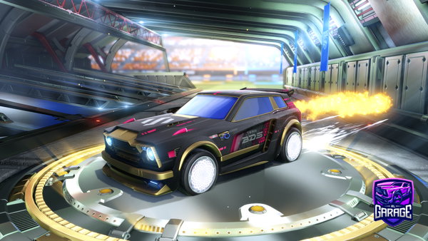 A Rocket League car design from chatgptttt