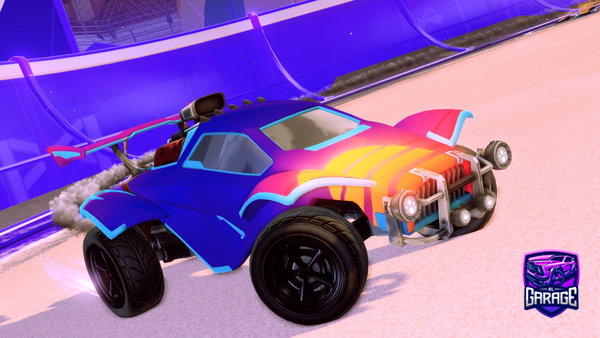 A Rocket League car design from Charsoo