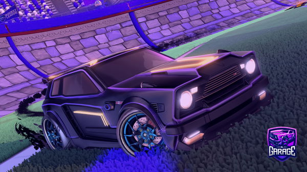 A Rocket League car design from Craux-
