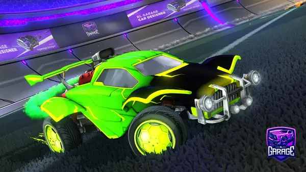 A Rocket League car design from Eli110