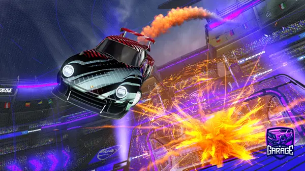 A Rocket League car design from Mustybro903