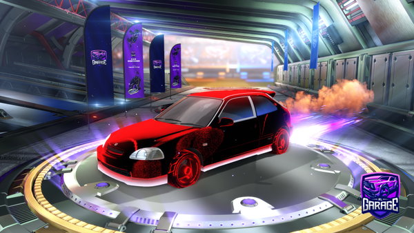 A Rocket League car design from Ja9z