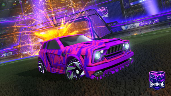 A Rocket League car design from Drevenx13