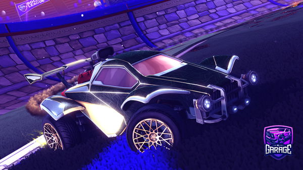 A Rocket League car design from boosted497