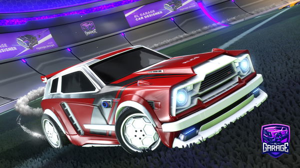 A Rocket League car design from GBTzombie