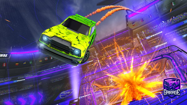 A Rocket League car design from evans11126
