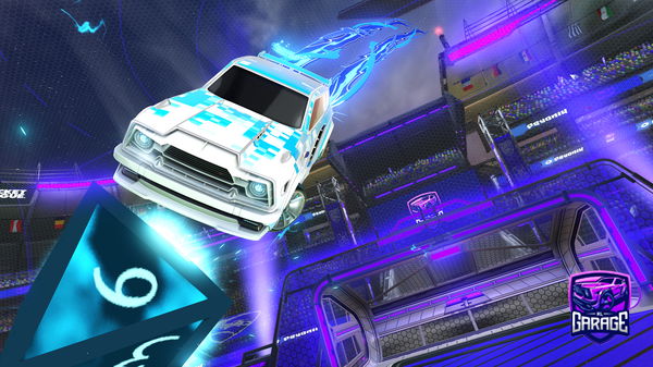 A Rocket League car design from 1inlin