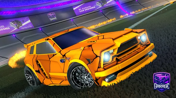 A Rocket League car design from Mth_213-