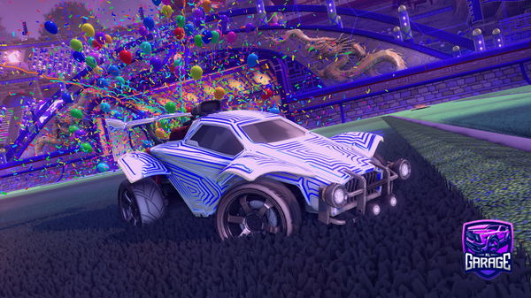 A Rocket League car design from Cedelxbox