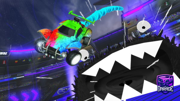 A Rocket League car design from YThayzzr