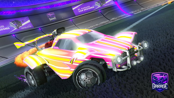 A Rocket League car design from Alex_Andersaga